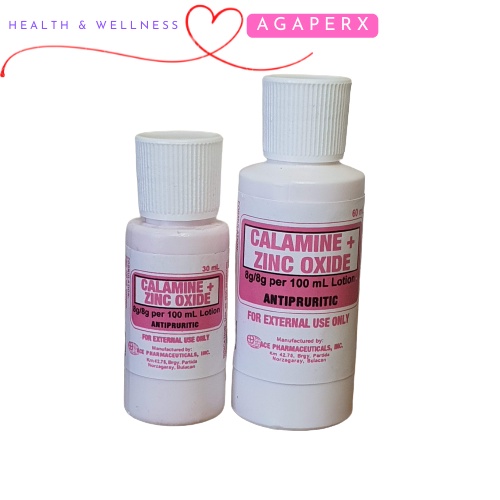 Calamine lotion 30/60mL para sa kati Calamine + Zinc Oxide Shopee