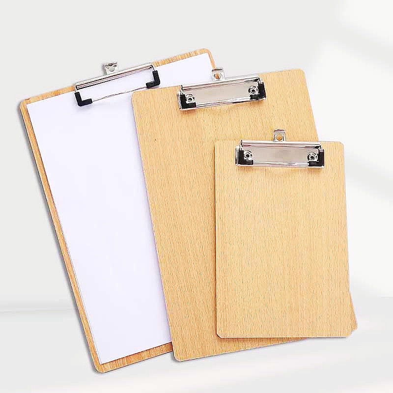 A4 folder pad thick FC wooden board clamp paper splint office stationery office information supplies