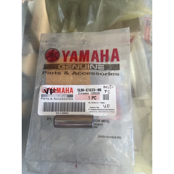 YAMAHA GENUINE PARTS VEGA FORCE PIN PISTON (5LM-E1633-00) | Shopee ...