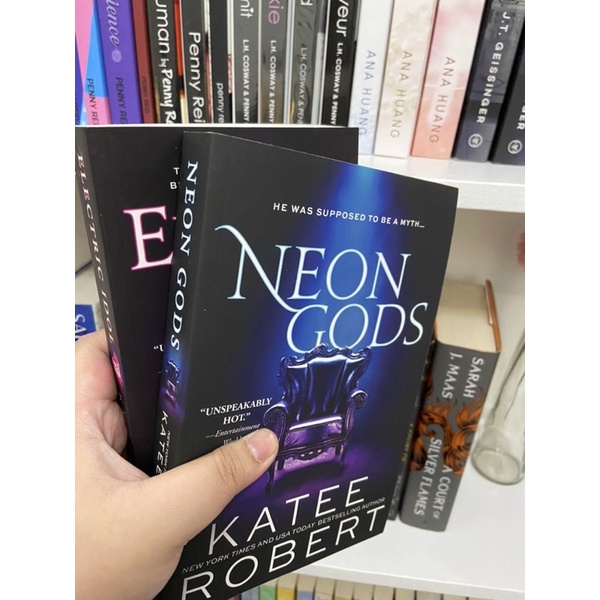 Neon Gods, Electric Idol by katee robert Shopee Philippines