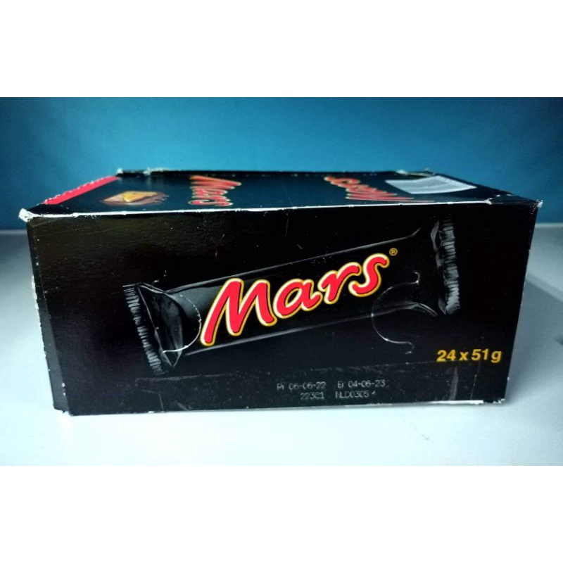 Mars Chocolate Bar Box 24pcs*51g | Shopee Philippines