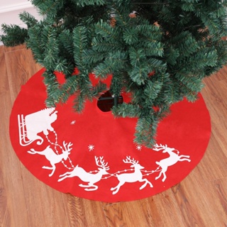 Christmas Elk Tree Skirt 1m Big Decorations Venue Props #2