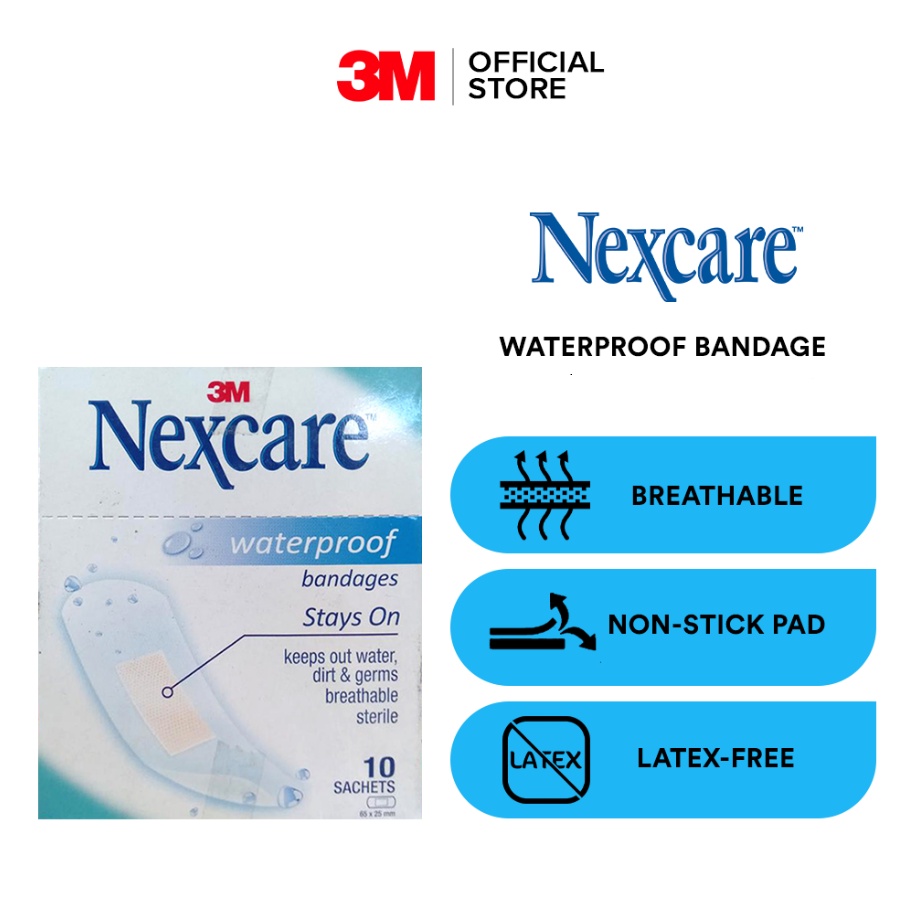 Nexcare Waterproof Bandage 50s