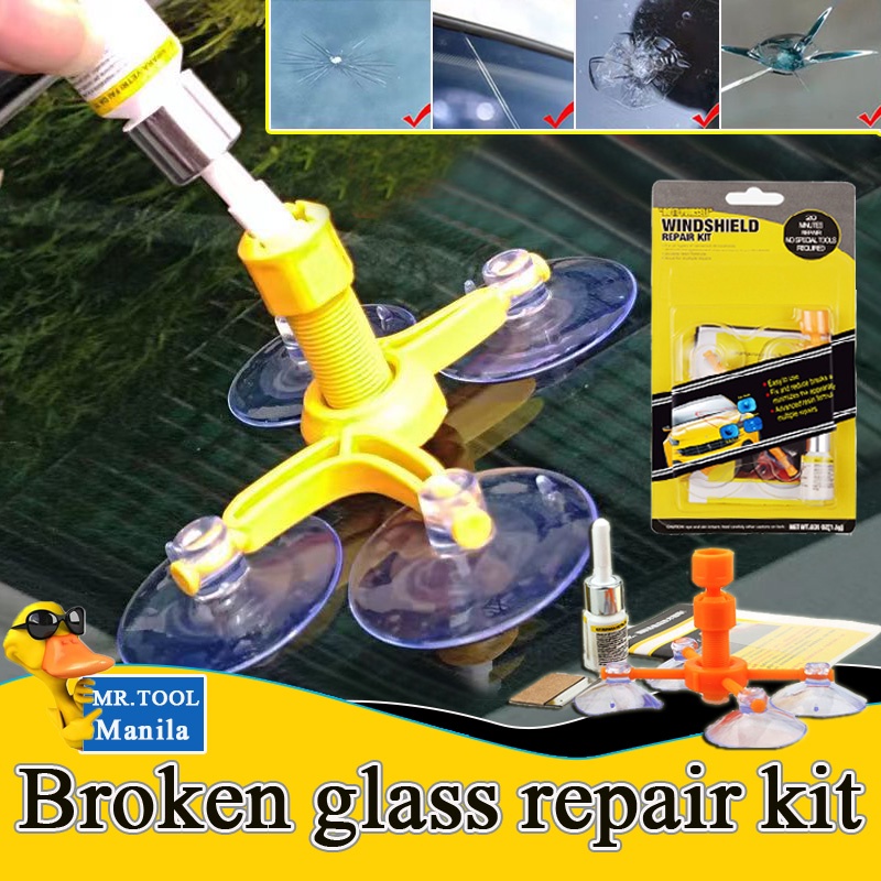 glass glue crack repair liquid for car windshield crack repair kit