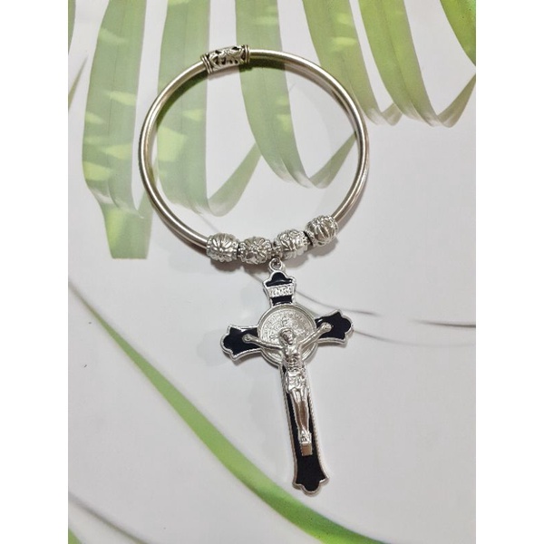 【Hot sale】Benedictine Cross Door Hanger Cross with St Benedict medal door hanger door hangers for pr