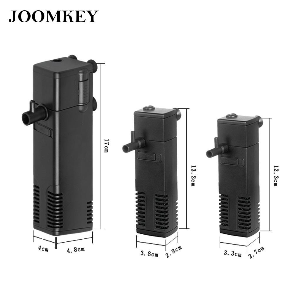 joomkey Aquarium Filter For Fish Tank Black Submersible Water Pump Oxygen Spray Tool  Creative #2