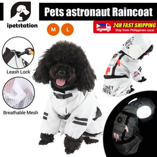 Pet Dog Raincoat for dogs Astronaut Puppy Clothing Cute Dog Hoodie shih tzu Waterproof Jacket
