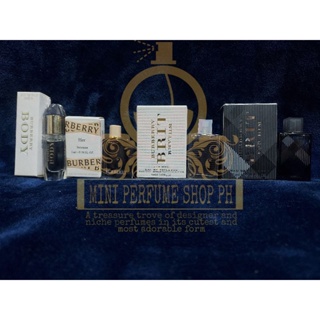 Mini Perfume Shop Ph: Burberry Body/Burberry Brit Rythm/Burberry Brit for Him/Burberry Her Intens