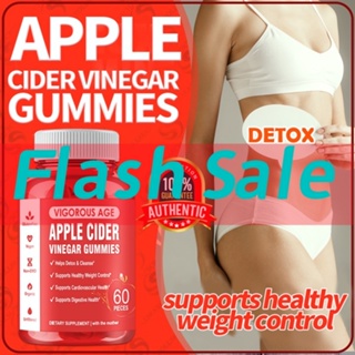 Apple Cider Vinegar Gummies Weight Loss Control Dietary Supplement Slimming  Vegan Organic Diet Food