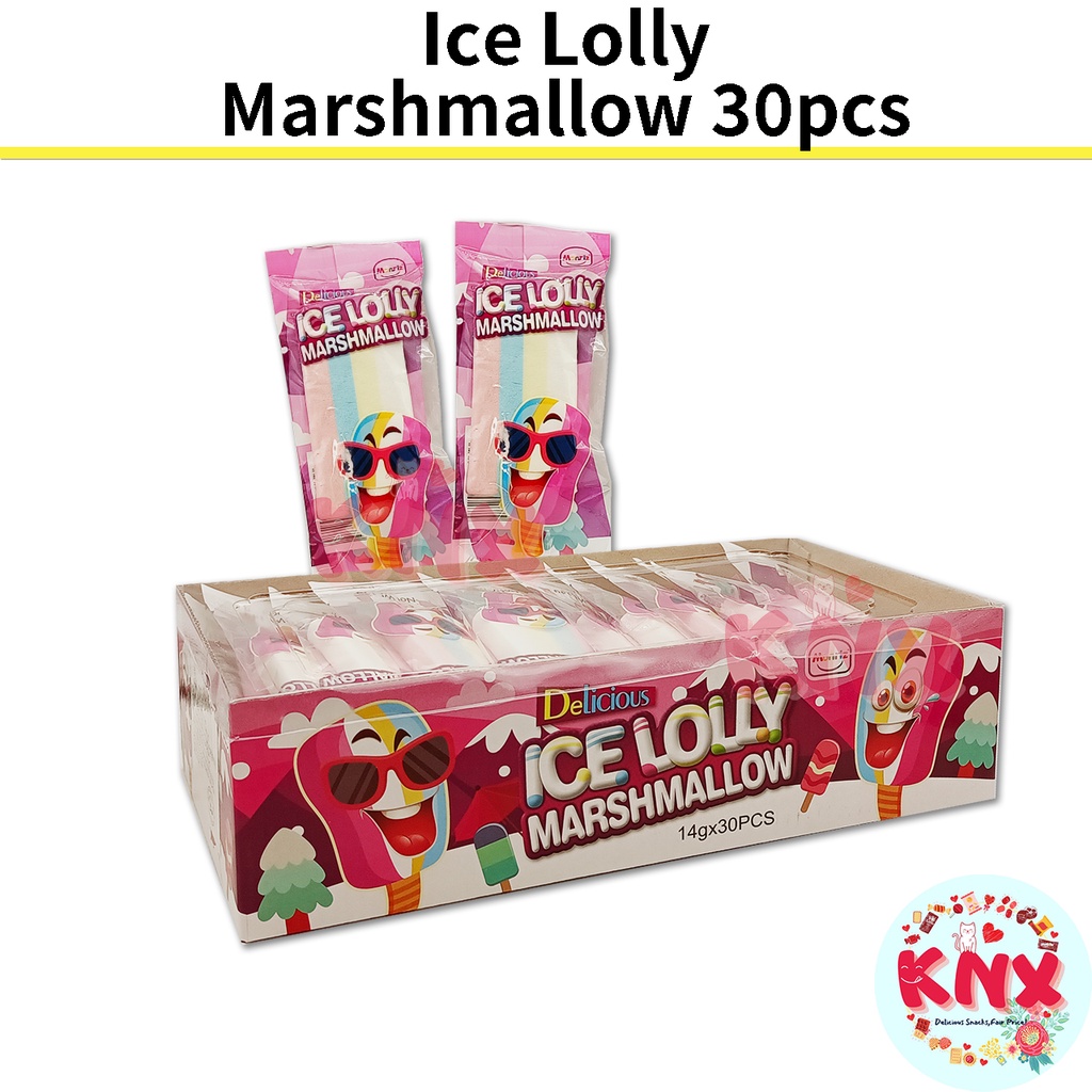 Sanwa Ice Lolly Marshmallow 30pcs Shopee Philippines