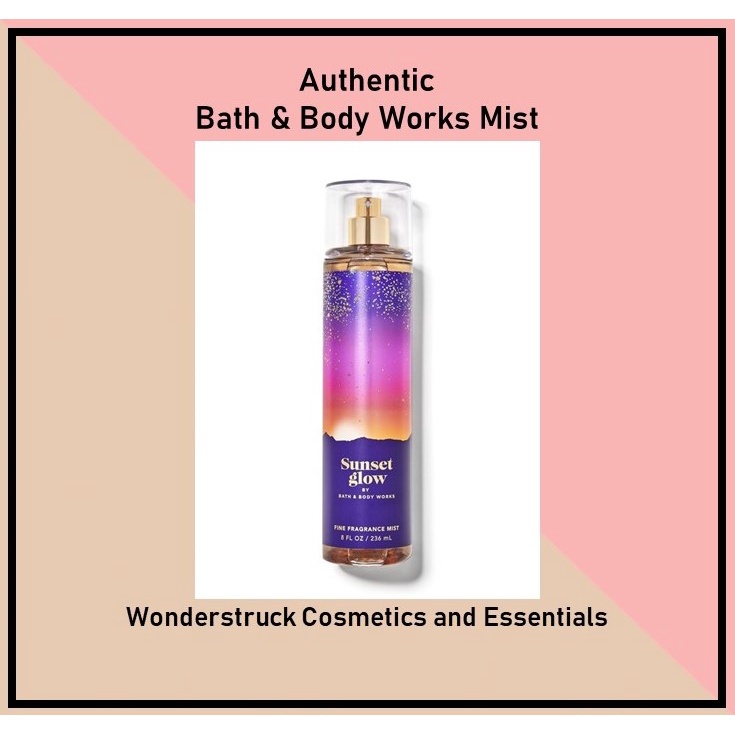 Sunset Glow Bath & Body Works Mist Shopee Philippines