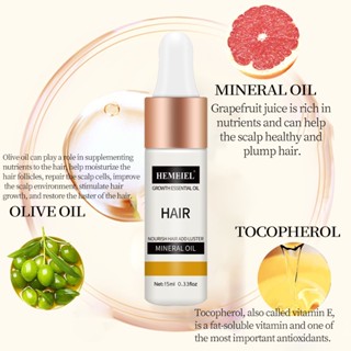 HEMEIEL Novu Hair Grower Pomade For Men Original/Hair Growth Serum Oil/Hair Thickener And Grower #5