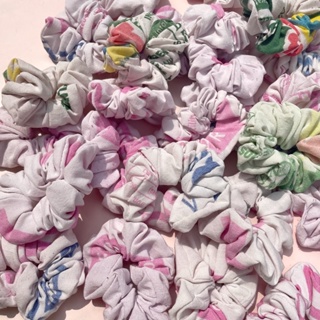 Upcycled Scrunchies • used flour sacks katsa • sustainable fashion • e.collectionph