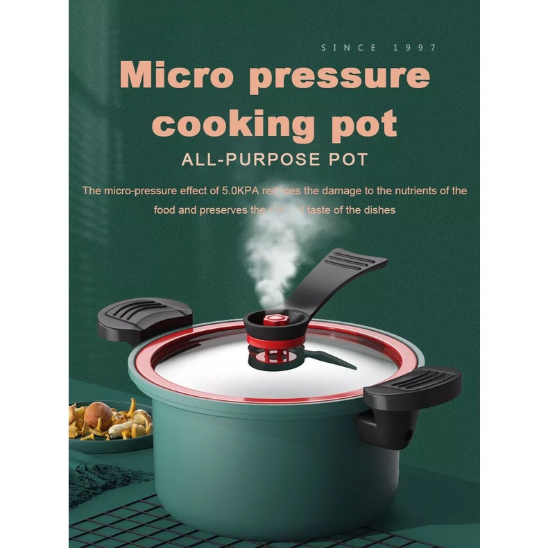 307 3.5L Pressure Cooker Vacuum Cooker Soup Steak Cookware Gas Stove