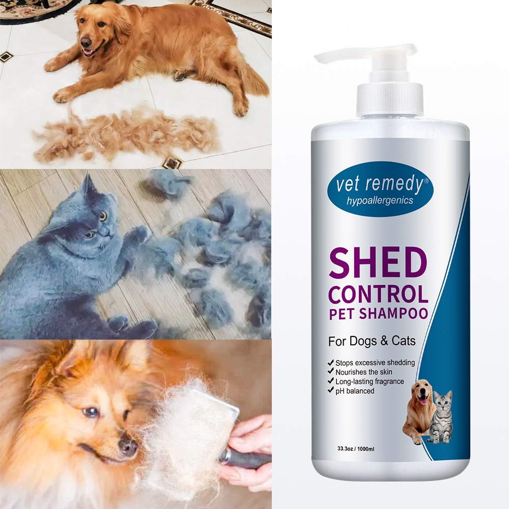(hot)ↂVET REMEDY COAT SOLUTION SERIES -Allergy/Shed/Odor/Parasite Control Shampoo for Dogs & Cats 1 #4