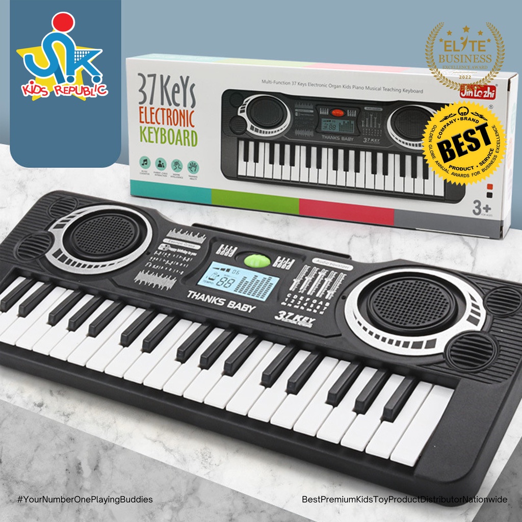 Multi-Function 37Keys Electronic Organ Kids Piano Musical Teaching ...