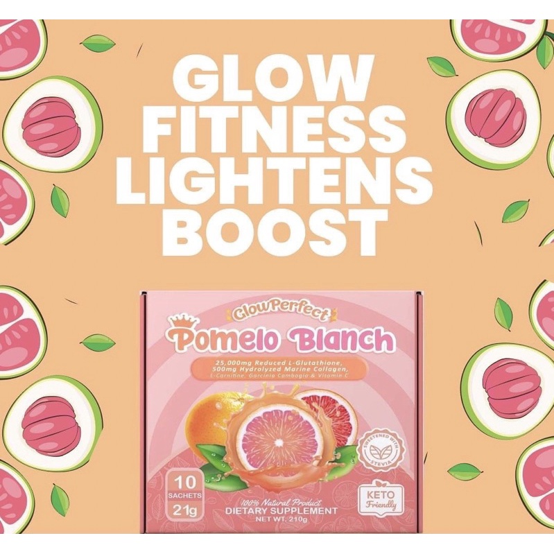 Glow Perfect Pomelo Blanch Keto Friendly LGlutathione and