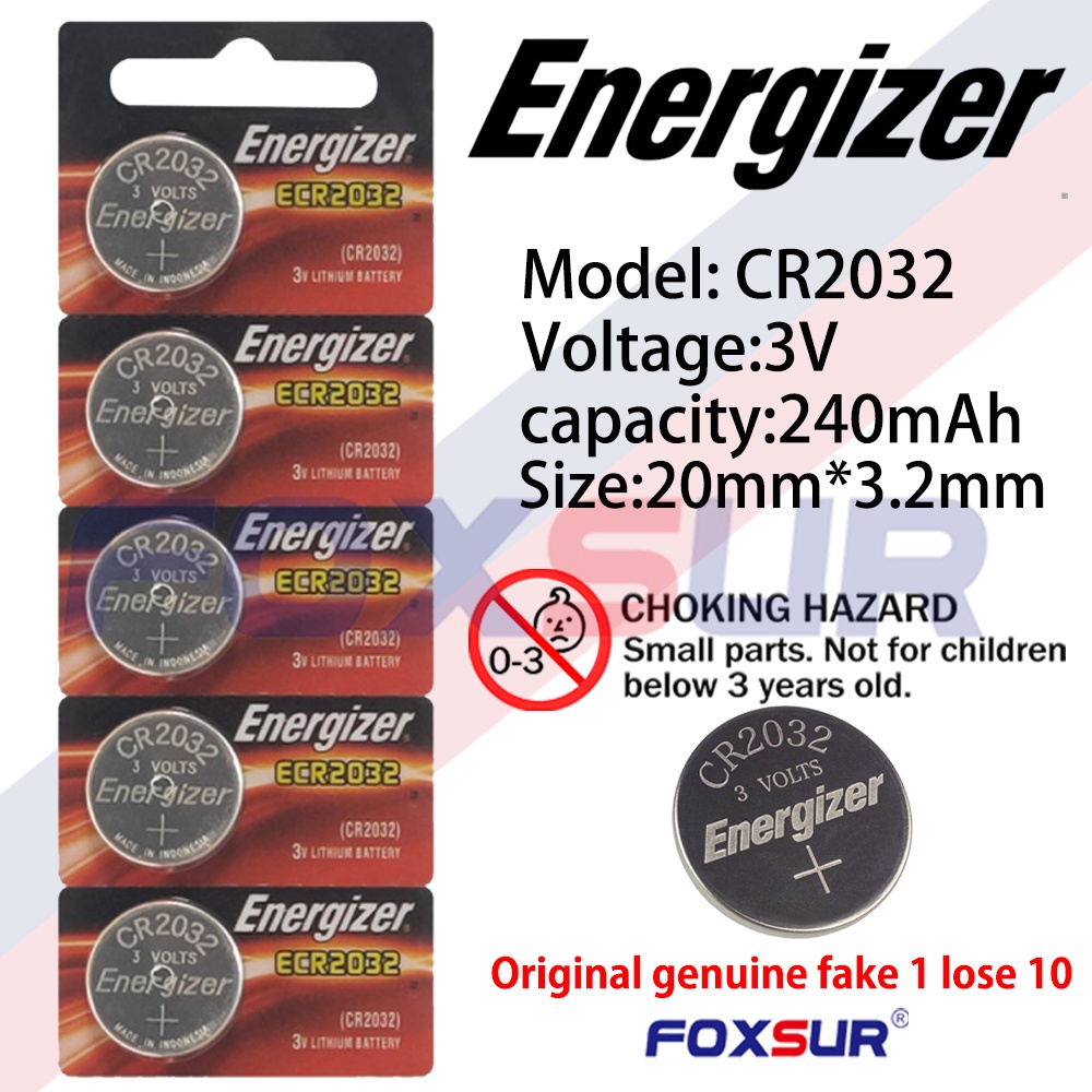 Energizer Pcs V Cr Cr Lithium Batteries Watch Pilas Button