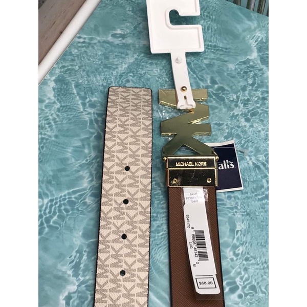 Original Michael Kors women belt from USA Size M Reversible first hole 35  Last hole39 no paperbag | Shopee Philippines