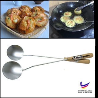 Acuan Cucur Udang Senduk Goreng / Frying Ladle For Shrimp Fritters #1
