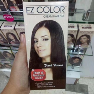 Ez Color Cream Hair Dye Natural Hair Color Set Hair Color Cream And Oxidizing Cream 50ml*2/P02020 #5