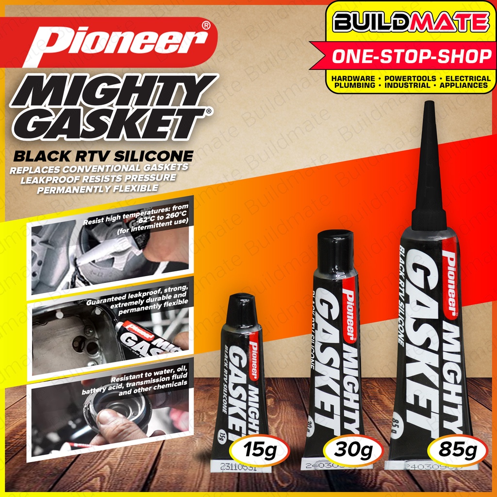 Pioneer Mighty Gasket Black Grey Red Rtv Silicone G G G Sold Per Piece