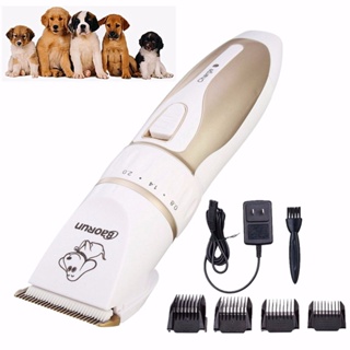 （hot sale）Professional Rechargeable Pet Cat Dog Hair Razor Trimmer Grooming Kit Electrical Clipper S