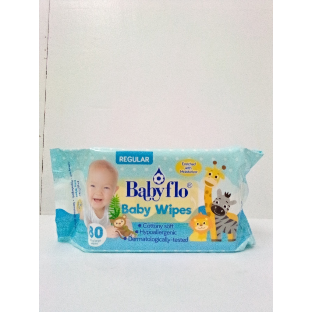 Babyflo Baby Wipes 80s Shopee Philippines