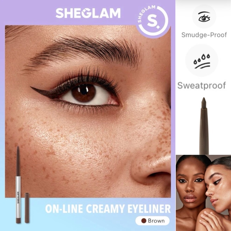 SHEGLAM Expert Creamy Eyeliner High Intensity Color with Nourishing