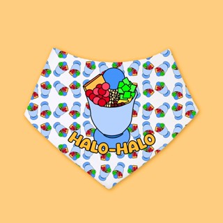 Poopo Kids Toddler Baby Bib - Bibdana #proudlypinoy Panghimagas Set #6