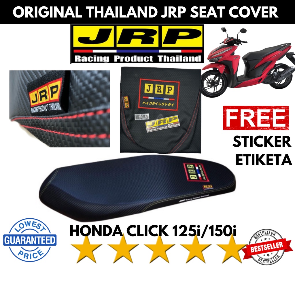 MAKAPAL HONDA CLICK 125i / 150i JRP SEAT COVER ORIGINAL DRY CARBON SEAT