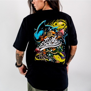 Nick Automatic ”Underwater” Black T-Shirt #1