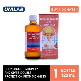 (hot)[Buy 1 Donate 1] Ceelin Plus 120ml Syrup (Boost Immunity & Gives Double Protection From Sicknes