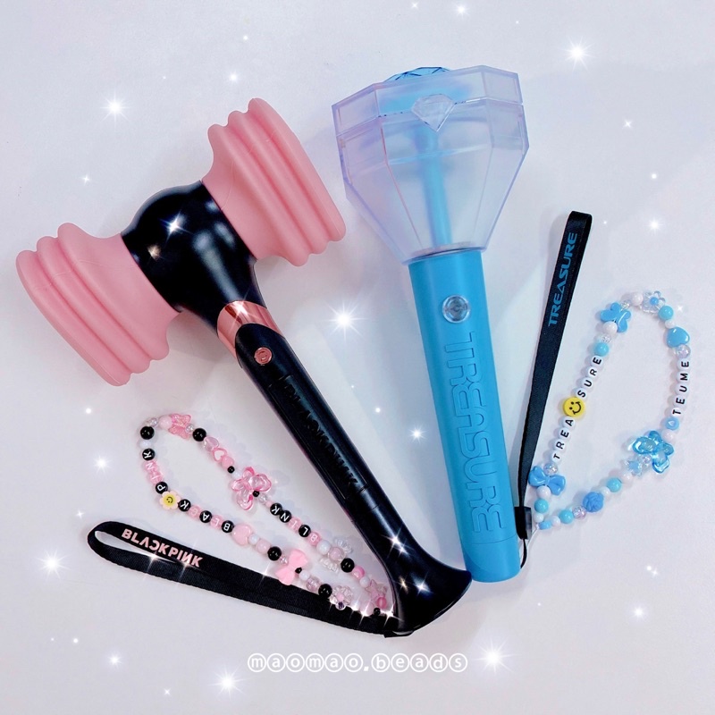 Kpop group Lightstick beaded strap handmade korean ins kpop aesthetic