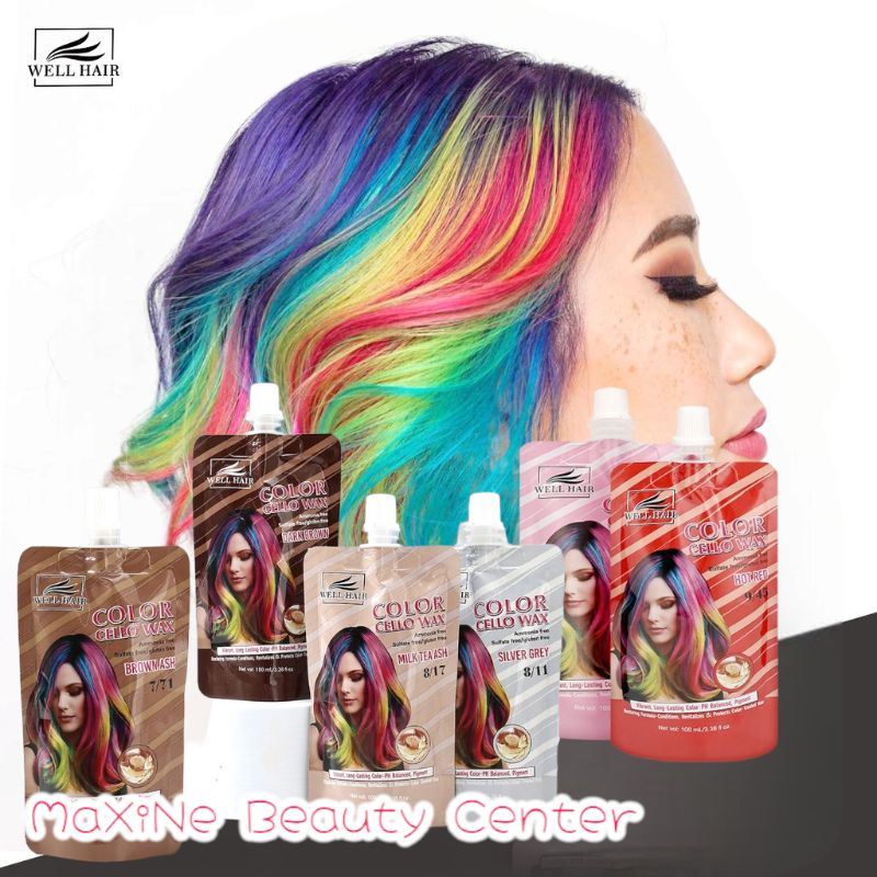 WELLHAIR colored cellowax, 100ml Shopee Philippines