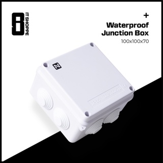 Nextline IP65/IP67 Waterproof Junction Box 100x100x70/150x150x70/255x200x80 with gasket. CCTV USE