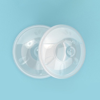 2PCS Portable Anti-overflow Breast Pad Breast Milk Collector Nipple Case Anti-overflow Breast Pad #7
