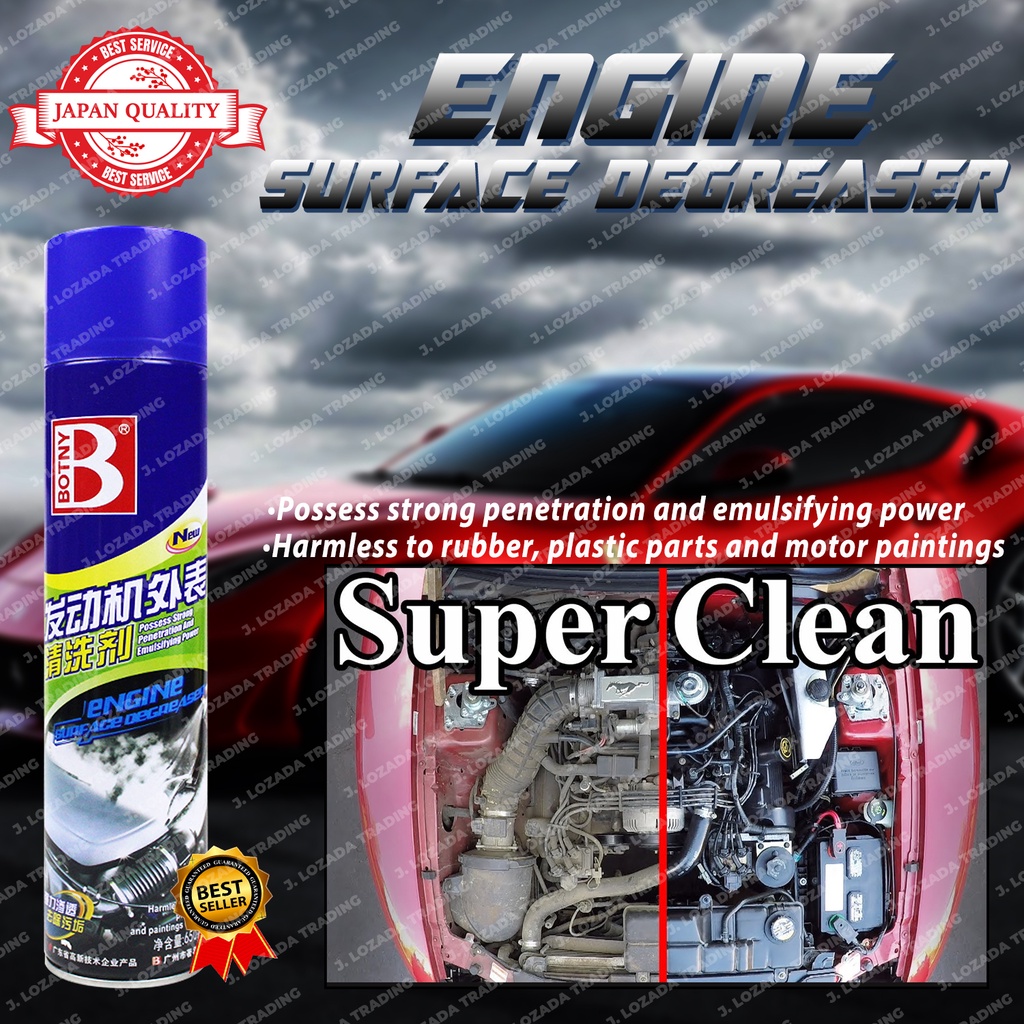Premium Engine Degreaser Foam Spray 650ml Engine Degreaser / Chain Degreaser / Grease Cleaner
