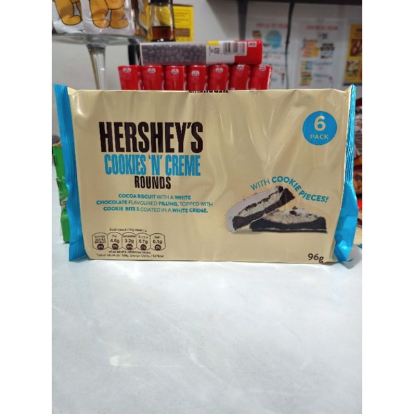 Hershey's Cookies 'N' Creme Rounds Shopee Philippines