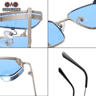 【OAO】Men Plain Face Anti-blue Light Glasses Anti Radiation Eye Glasses For Men  European and American  Frame Fashion Sunglasses Sunglasses Fashion Women Eyewear Sunnies UV Protect #3