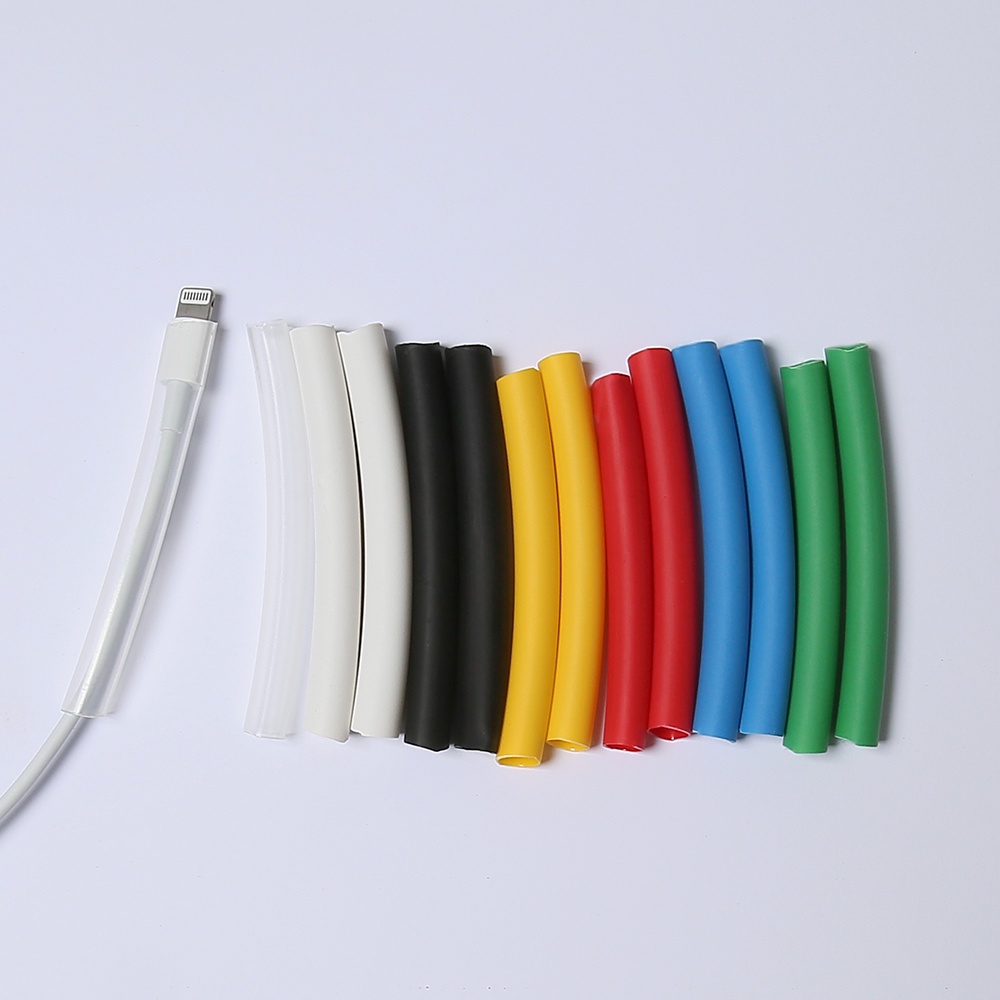 Phone Cable Protector USB Cable Wire Organizer Winder Heat Shrink Tube