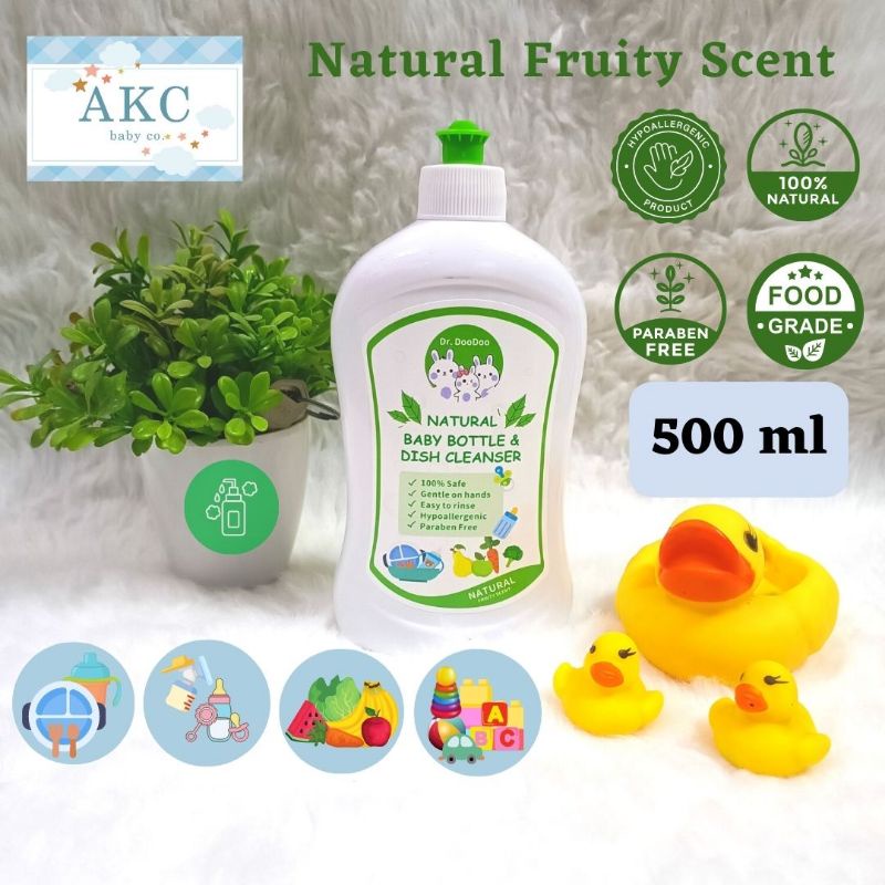 Dr. DooDoo Baby Bottle Cleanser & Dishwashing Cleanser 500 ml Dr. dudu