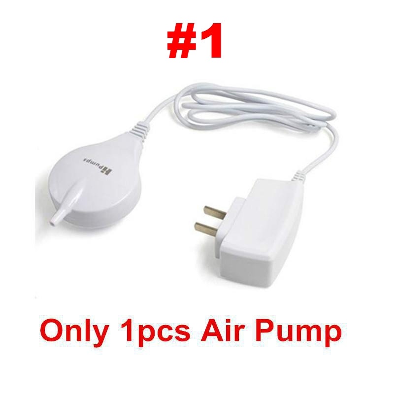 New Design Super Quiet Aquarium Air Oxygen Pump Fish Tank Mini Air Pump Aerator Aquarium Silent Mini #7