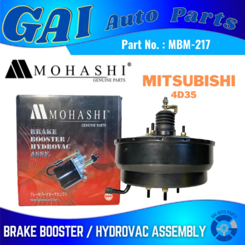 Mohashi Brake Booster/ Hydrovac Assembly (MBM 217) for MITSUBISHI 4D35