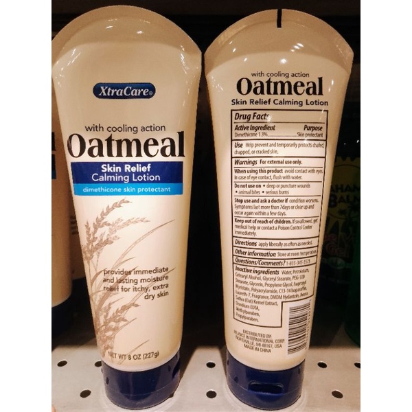 XtraCare W/ cooling Action Oatmeal Skin Relief Calming Lotion(227g