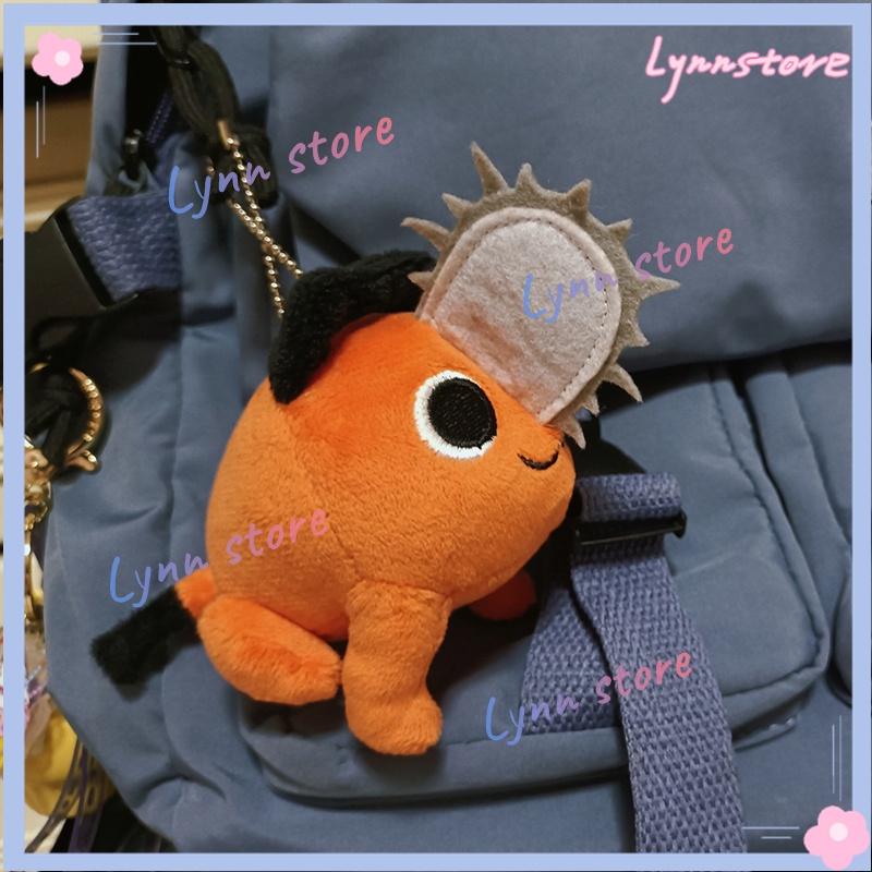 Cartoon CHAINSAW MAN Anime Cosplay POCHITA Cute Plush Doll Keychain