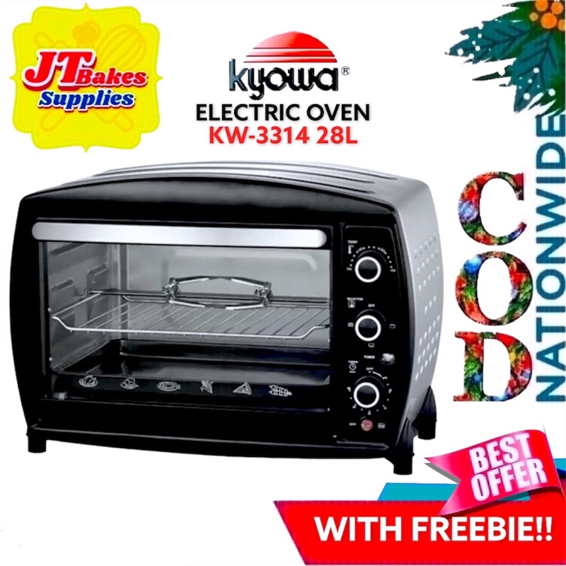 Kyowa Electric Oven with Convection Function Kw3314 28 Liters With