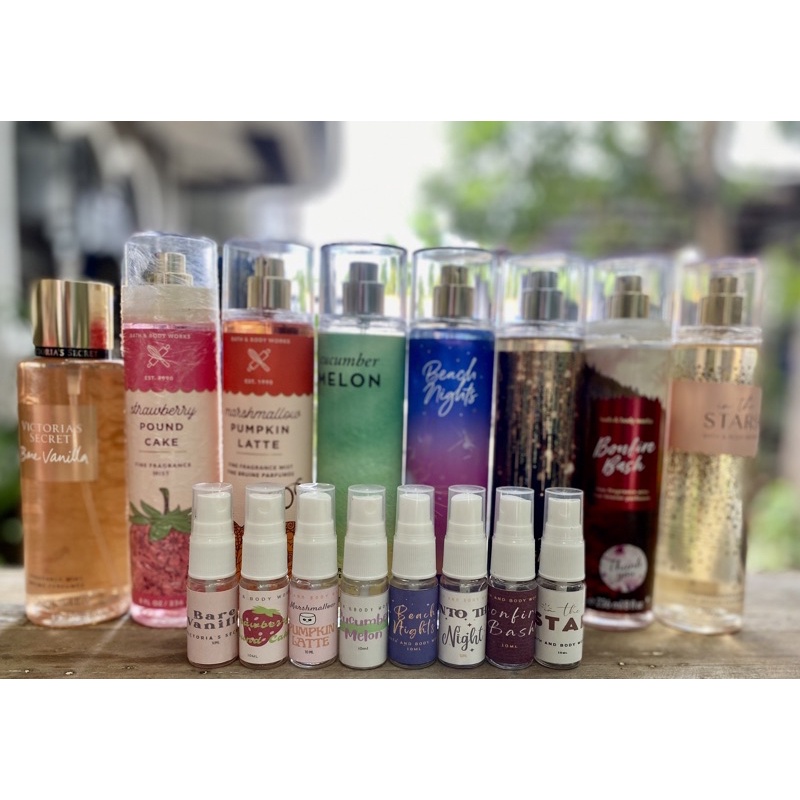 BBW and VS 10ml and 5ml Decant | Shopee Philippines