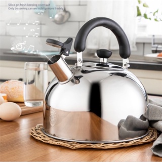 Stainless steel Whistling Kettle High Quality Kettle Kitchenware Heat Resistant Handle and Knob 3.0L