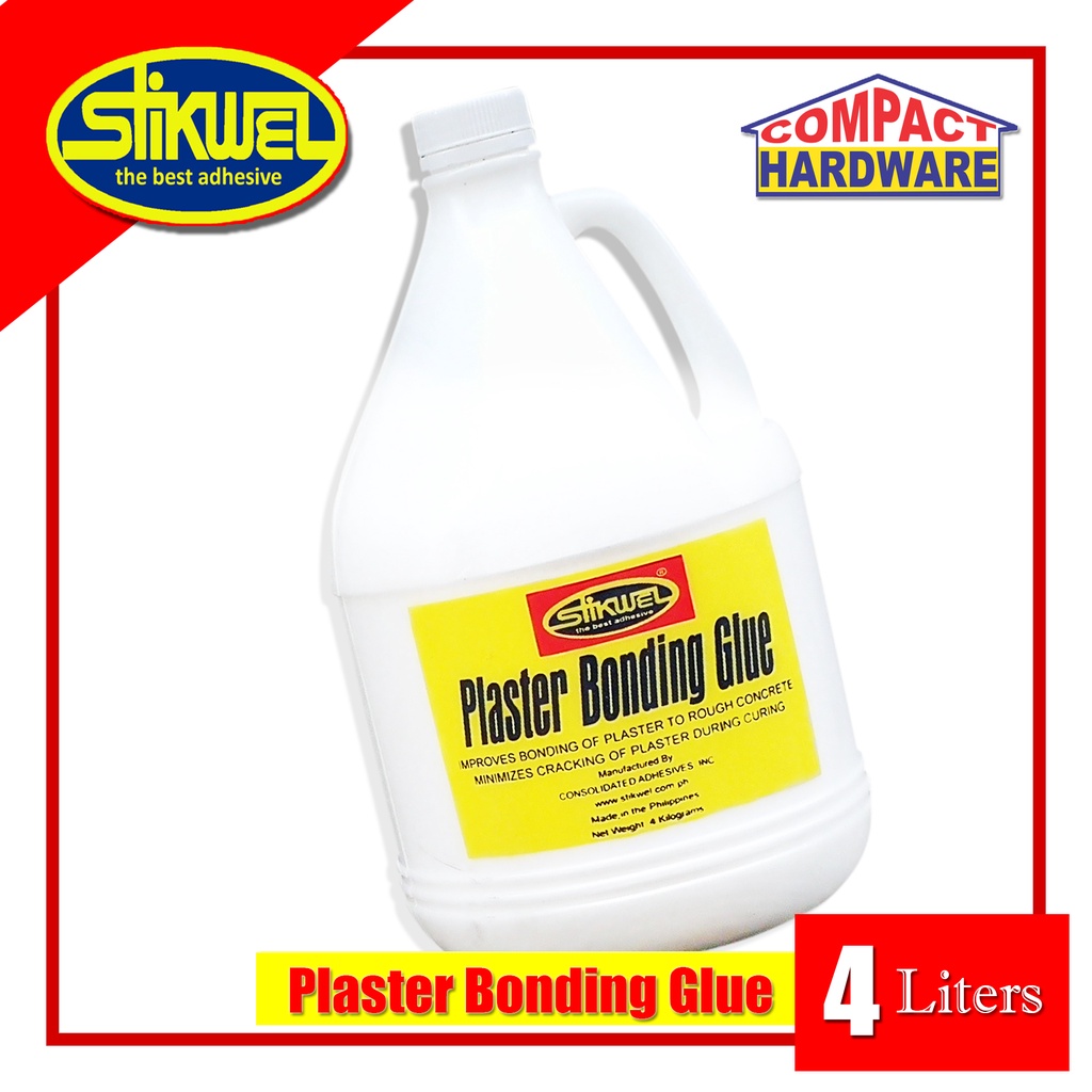 Stikwel Plaster Bonding Glue 4kg/ 4liters/ 1Gallon Shopee Philippines